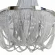 Ceiling Light 80 x 80 x 120 cm Metal Silver