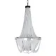 Ceiling Light 50 x 50 x 90 cm Metal Silver