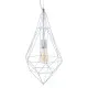 Ceiling Light Metal 26 x 26 x 46 cm White