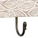 Perchero de Pared 30,5 x 8 x 16 cm Metal Madera