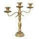 Candelabro 42 x 12 x 42 cm Dorado Metal