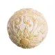 Bolas Decoración Dorado Blanco 10 x 10 x 10 cm (8 Unidades)