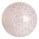 Balls CAPIZ Decoration Pink 10 x 10 x 10 cm (8 Units)