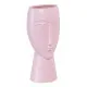 Planter 15 x 8,5 x 19 cm Face Ceramic Light mauve