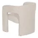 Dining Chair Beige Polyester 69 x 66 x 73 cm