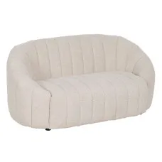 Sofá Beige Poliéster Hierro 146 x 84 x 66 cm