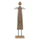 Adorno Navideño Natural Madera de mango Ángel 22 x 8,5 x 71,5 cm