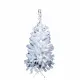 Christmas Tree White PVC Metal Polyethylene 70 x 70 x 120 cm