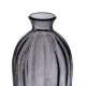 Vase Grey recycled glass 12 x 12 x 29 cm