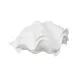 Decorative Figure White Snail 14 x 7 x 10 cm