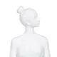 Decorative Figure White 17,5 x 11 x 23,5 cm