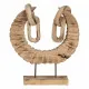 Decorative Figure Natural Horns 50 x 12 x 42 cm