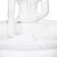 Decorative Figure White Buddha 19,2 x 12 x 32,5 cm