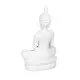 Decorative Figure White Buddha 19,2 x 12 x 32,5 cm