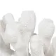 Decorative Figure White Coral 19 x 14 x 11 cm