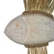 Decorative Figure White Brown Natural Fish 57 x 12 x 60 cm