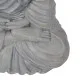 Sculpture Grey Resin 46,3 x 34,5 x 61,5 cm Buddha