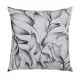 Cushion Polyester Cotton White Black Sheets 45 x 45 cm