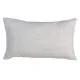 Cushion Polyester Cotton Grey 50 x 30 cm