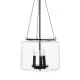 Ceiling Light Black Crystal Iron 220-240 V 35 x 35 x 72 cm