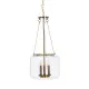 Ceiling Light Golden Crystal Iron 220-240 V 35 x 35 x 72 cm