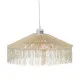 Ceiling Light Beige Paper Iron 220-240 V 41 x 41 x 17 cm