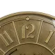 Reloj de Pared Dorado Hierro 60 x 8 x 60 cm