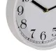 Reloj de Pared Blanco Madera Cristal 22 x 22 x 4,5 cm