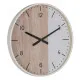 Reloj de Pared Blanco Natural Madera 60 x 60 x 5,5 cm