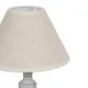 Lámpara de mesa Beige Gris 60 W 220-240 V 23 x 23 x 49 cm