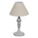Lámpara de mesa Beige Gris 60 W 220-240 V 20 x 20 x 34 cm
