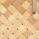 Juego de Cestas Natural Madera 50 x 22 x 28 cm (2 Unidades)