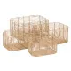 Set of Baskets Natural Resin 46 x 35 x 23 cm (4 Units)