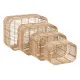 Set of Baskets Natural Resin 46 x 35 x 23 cm (4 Units)