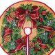 Christmas tree skirt Polyester 130 x 130 cm
