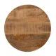 Tablero de mesa Redondo Beige Madera de mango 70 x 70 x 3 cm