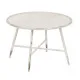 Centre Table Cream Iron 75 x 75 x 50 cm