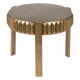 Small Side Table Golden Iron 64 x 64 x 50 cm