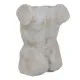 Macetero Gris Cemento Busto 20,5 x 13 x 29 cm