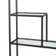 Shelves Black Crystal Iron 70 x 23 x 161 cm