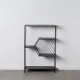 Shelves Black Iron 80 x 35 x 120 cm