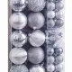 Christmas Baubles Silver (50 Units)
