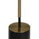 Desk lamp White Black Golden Iron Fabric 40 W 25 x 25 x 74 cm