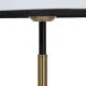 Desk lamp White Black Golden Iron Fabric 40 W 25 x 25 x 74 cm