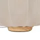 Lámpara de mesa Beige Natural Algodón Madera Metal 60 W 220-240 V 40 x 40 x 28,5 cm
