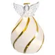 Christmas bauble Transparent Angel 8 x 8 x 11 cm