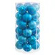Christmas Baubles Blue Plastic Ø 6 cm (30 Units)