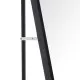 Espejo de pie Negro Aluminio Cristal 50 x 2,5 x 160 cm