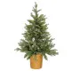 Christmas Tree Green Golden Polyethylene 82 x 82 x 120 cm