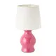 Lámpara de mesa Blanco Rosa 40 W 220-240 V 15 x 15 x 26 cm